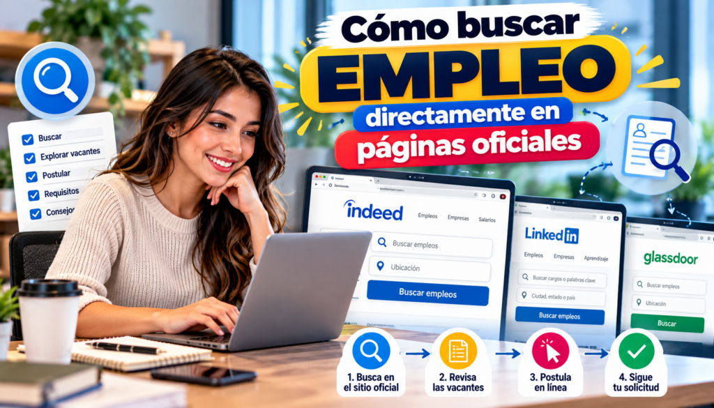 Cómo buscar empleo directamente en páginas oficiales