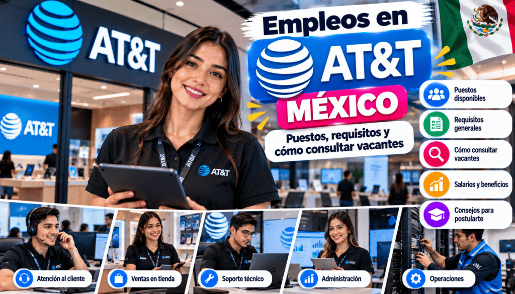 Empleos en AT&T México: puestos, requisitos y cómo consultar vacantes
