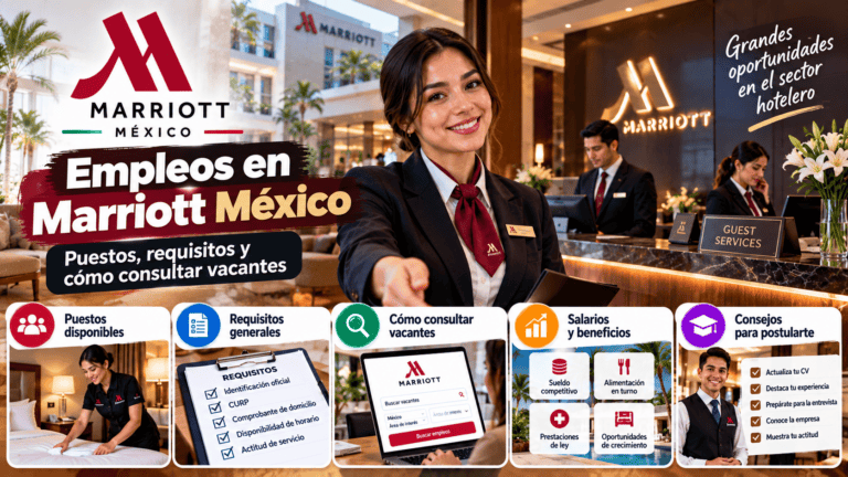 Empleos en Marriott México: puestos, requisitos y cómo consultar vacantes