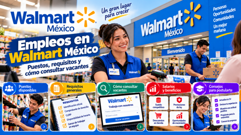 Empleos en Walmart México: puestos, requisitos y cómo consultar vacantes