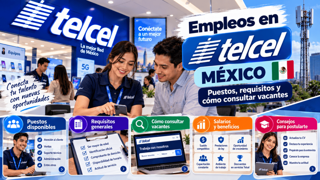 Empleos Telcel en México