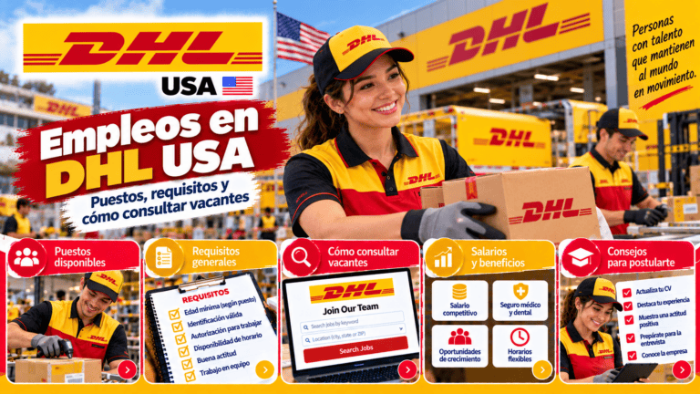 Empleos en DHL USA: puestos, requisitos y cómo consultar vacantes