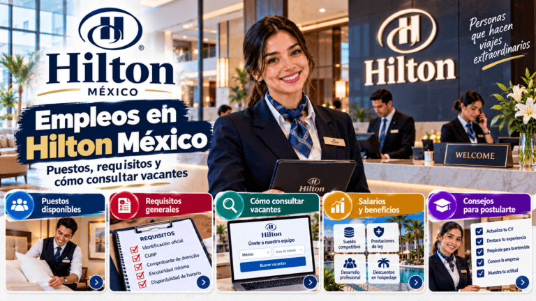 Empleos en Hilton México: puestos, requisitos y cómo consultar vacantes