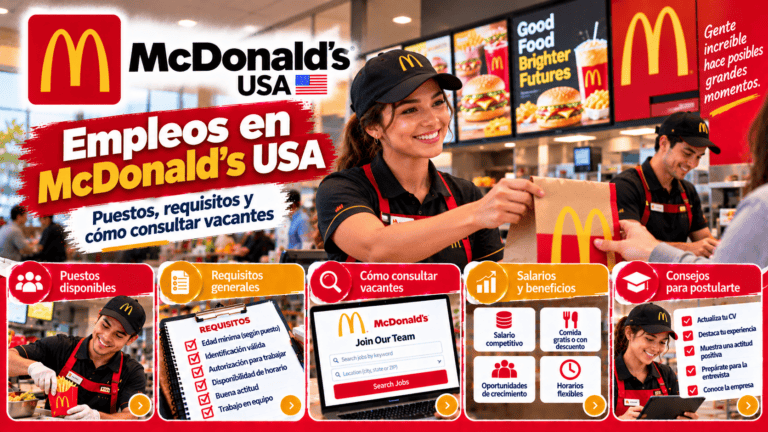 Empleos en McDonald's USA: puestos, requisitos y cómo consultar vacantes
